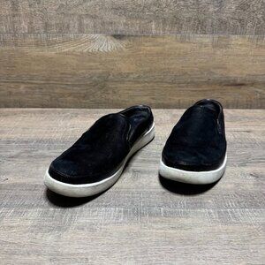 Vionic Effortless Black Suede Fashion Sneakers Women's Size 9